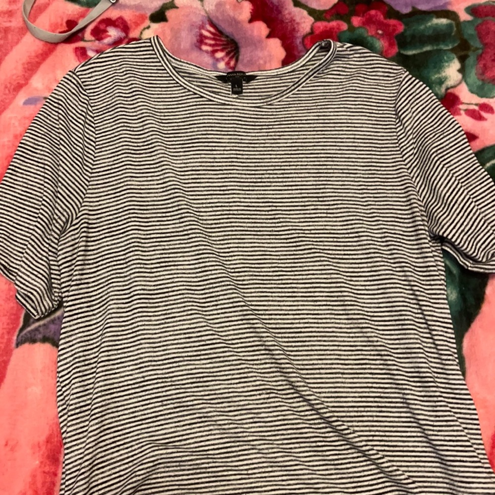 Banana republic striped top